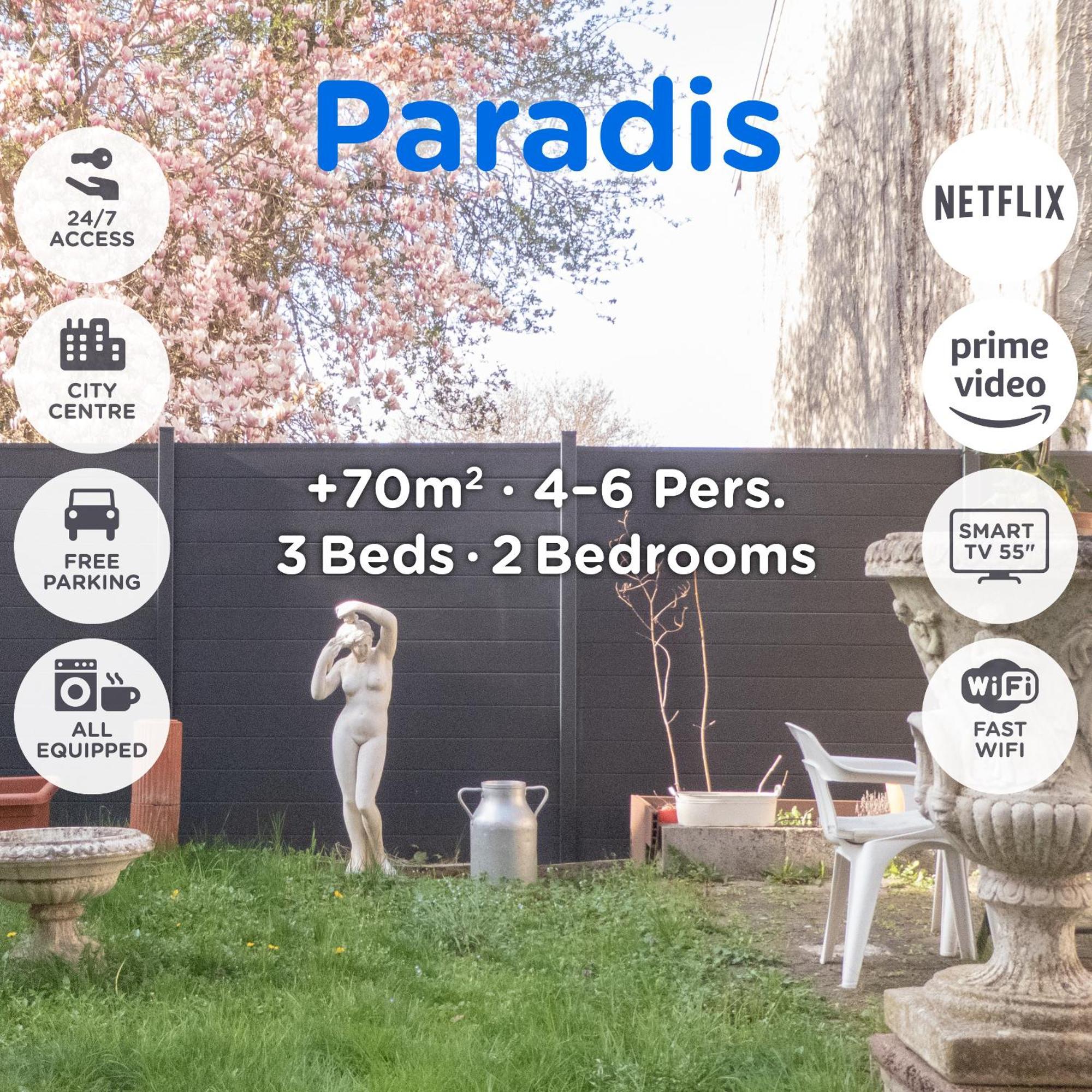 L'Amour De La Paix - Centre-Ville - Jardin - Proche Gare - Tv65"Primevideo - Ambiance Tres Chaleureuse - Parking Gratuit Sous-Video Surveillance Proche - Gere Par Presta-Zen'Services Verdun-sur-Meuse Exterior foto